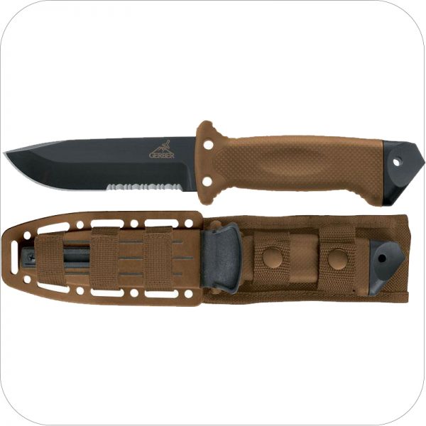 GERBER LMFII INFANTRY - Coyote Brown with Sheath