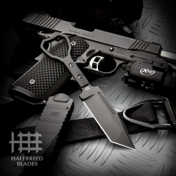 HALFBREED BLADES CCK-02 COMPACT CLEARANCE KNIFE - Dark Earth - 8