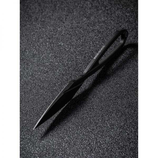 CIVIVI C21001-2 D-Art Fixed Blade Neck Knife With Kydex Sheath, Black 6