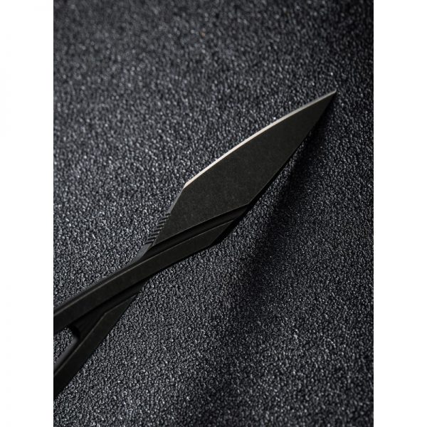 CIVIVI C21001-2 D-Art Fixed Blade Neck Knife With Kydex Sheath, Black 4